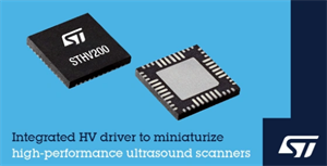 意法半導(dǎo)體STHV200超聲波IC單片集成線性驅(qū)動(dòng)器