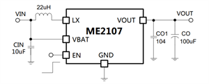 MICRONE微盟ME2107 帶有真關(guān)斷功能，高效PFM同步升壓DC-DC轉(zhuǎn)換器的介紹、參數(shù)和應(yīng)用