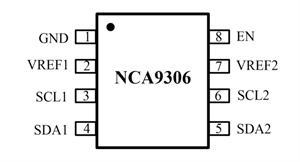 工作原理+特性+應用，一文讀懂納芯微NCA9306-DVSR電壓電平轉換器